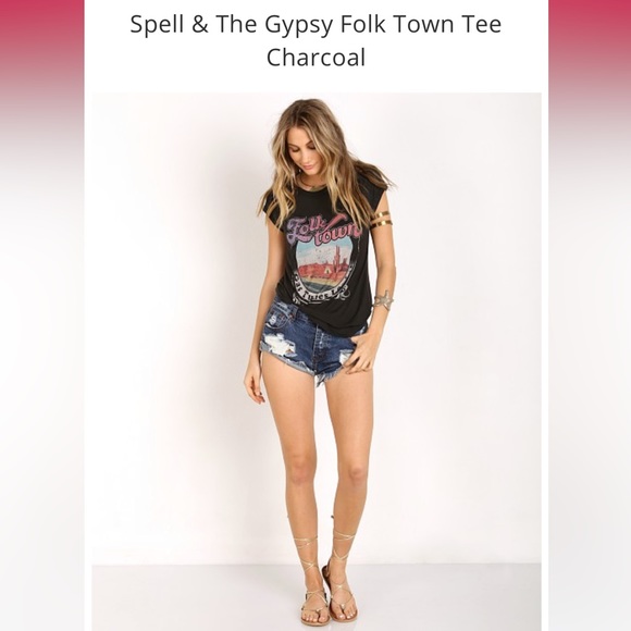 UFT/SELL Spell & The Gypsy Folk Town Tee Shirt Small - Picture 3 of 13